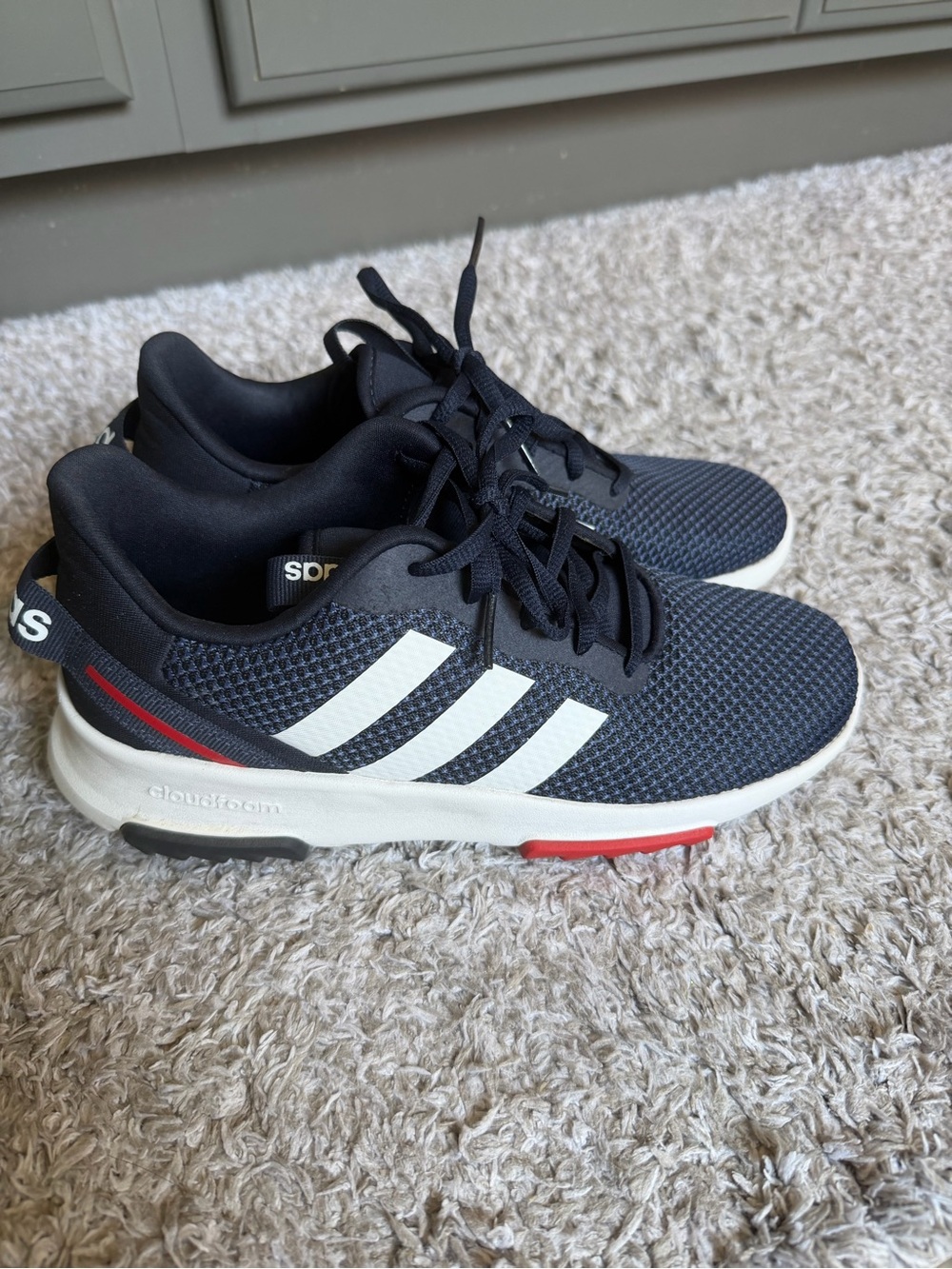 Adidas Blue White Reds sneakers